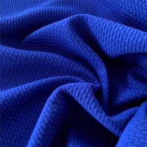 Jacquard Knit Fabric Twill Bubble Polyester Spandex For Garment插图1