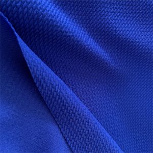 Jacquard Knit Fabric Twill Bubble Polyester Spandex For Garment插图3