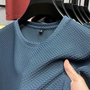 Jacquard Knit Fabric Twill Bubble Polyester Spandex For Garment插图5