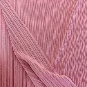 240gsm Silk Cotton Pleated Strip Women Clothing Fabric For Dress插图2