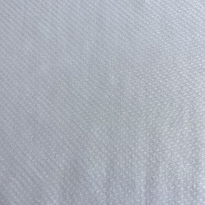 100% Polyester Plaid Design Knitted Fabric Off White Color For Garment插图3