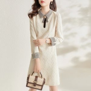 Jacquard Knit Fabric Classic Design Wholesale For Garment插图3