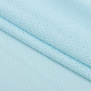 Hot Sale Quick Drying Polyester Spandex FDY Knitted Mesh Fabric For Sunscreen Clothing插图1