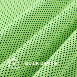 Elastic Polyester Cationic Mesh Fabric For Sports Jersey Garment插图1