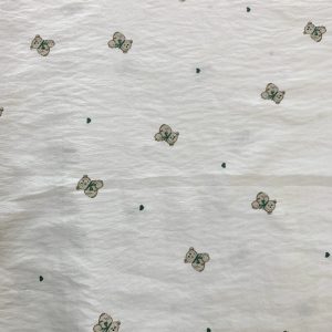 Woven Print 100% Polyester Fabric Cloud Cotton For Pajamas插图