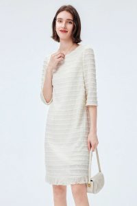 Hollow Jacquard Fashion Design Knit Fabric Support Customization插图4